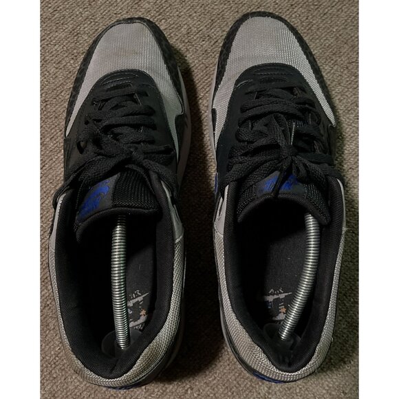 Mens Size 12- 2018 Nike Air Max 1 Safari Reflective Black Royal Blue main image 8